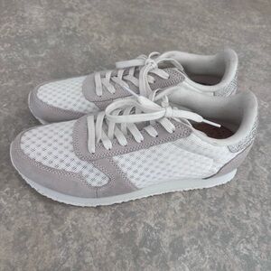 WODEN Women's SNEAKERS YDUN SUEDE MESH II - BLANC DE BLANC